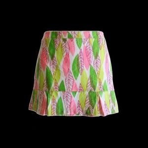 Katherine Way Tennis Pickleball Golf Skort Tropical Print Size 2X